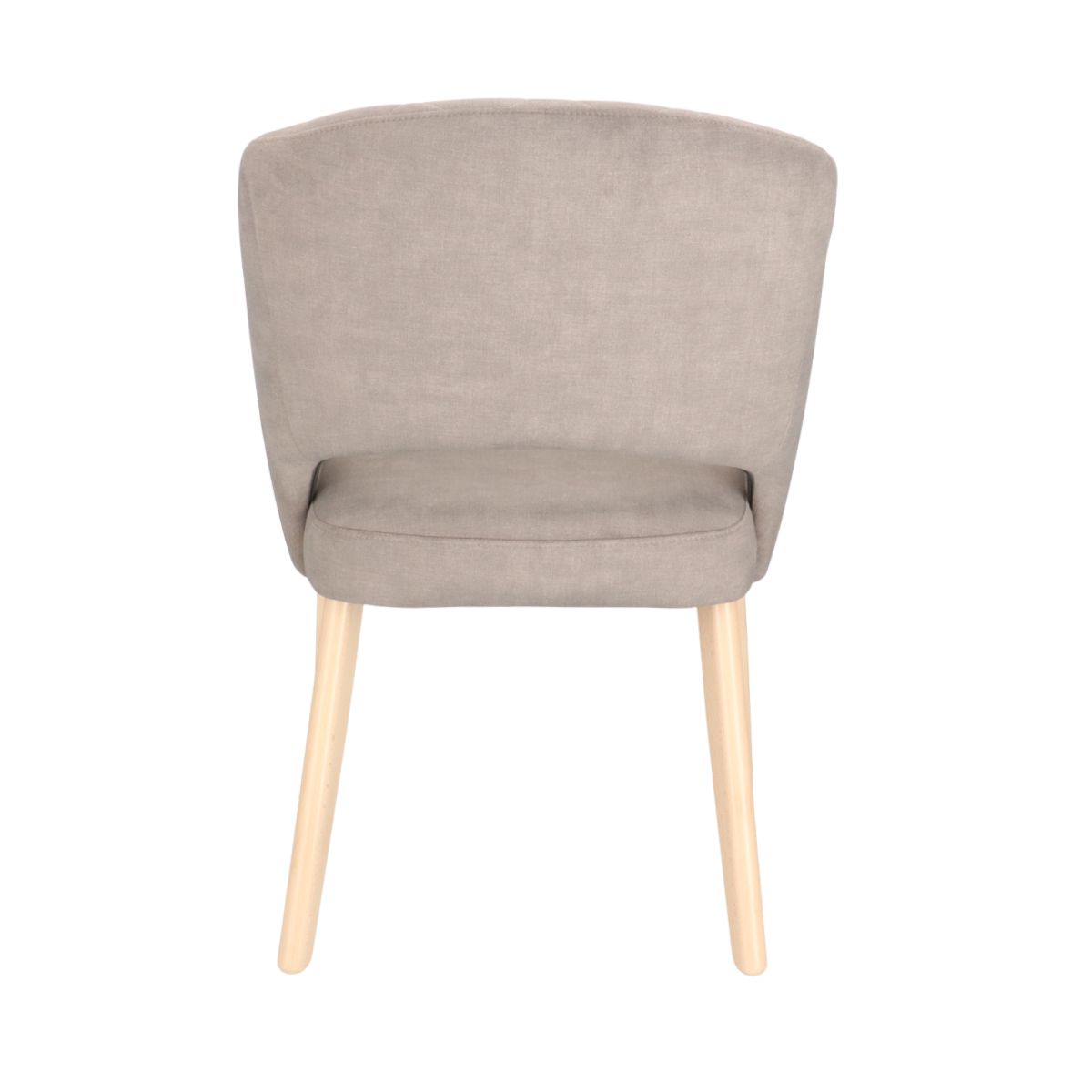 DN AMANDA  Grey, Taupe classic Upholstered indoor bar stool